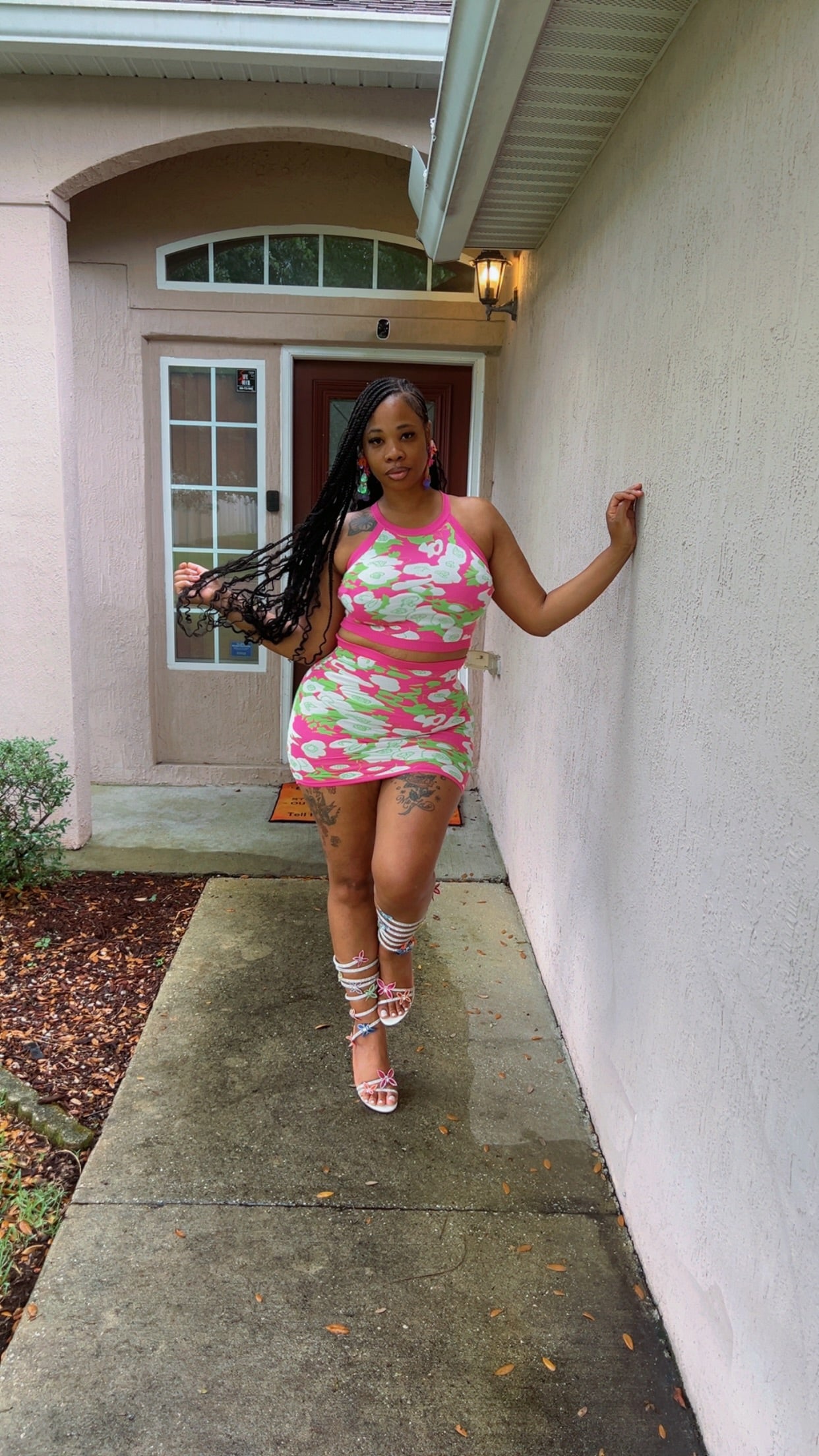 " The Diva"Skirt-set