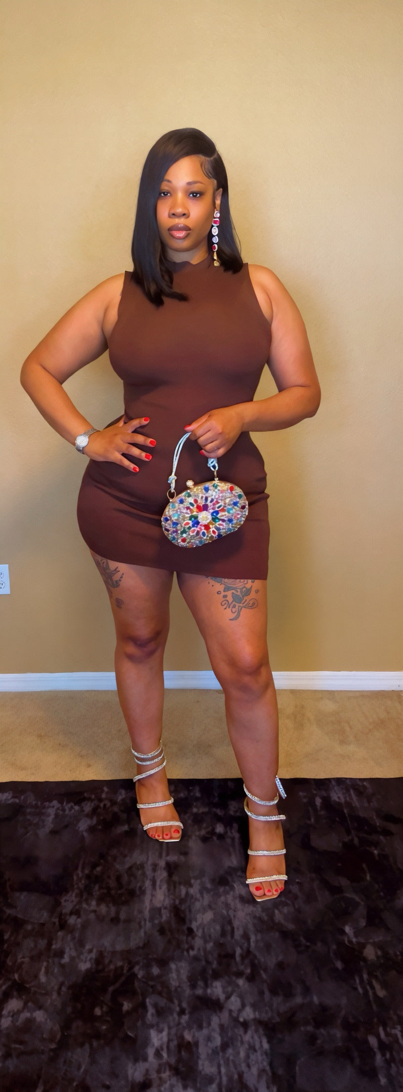 "Red Flag Energy" Dress